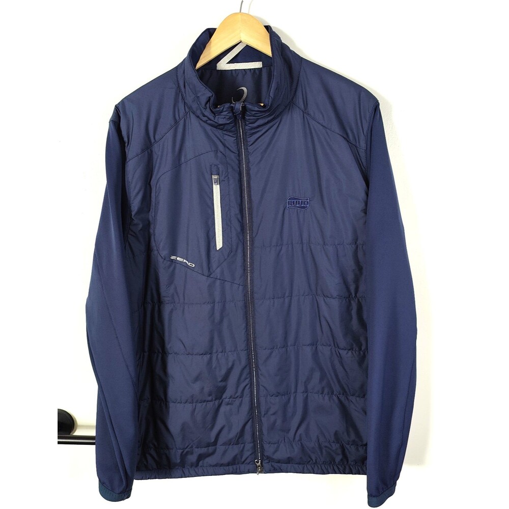 Zero Restriction Z710 Jacket Mens 2XL Full Zip Performance Golf 2 Tone Blue